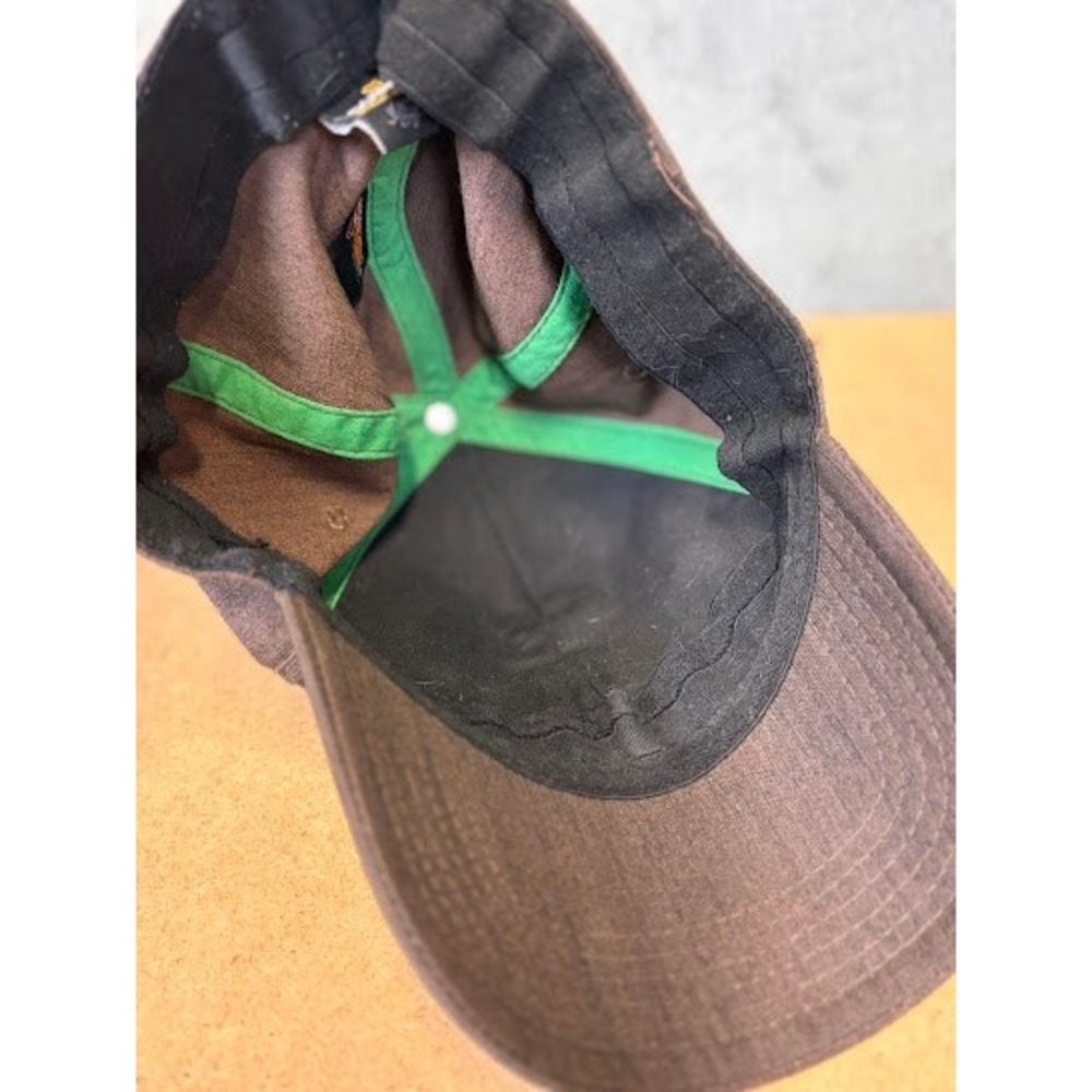 Guinness Brown Shamrock Logo Tek-Flex Stretch Fit Baseball Cap Hat OSFM BioWorld - Picture 5 of 11